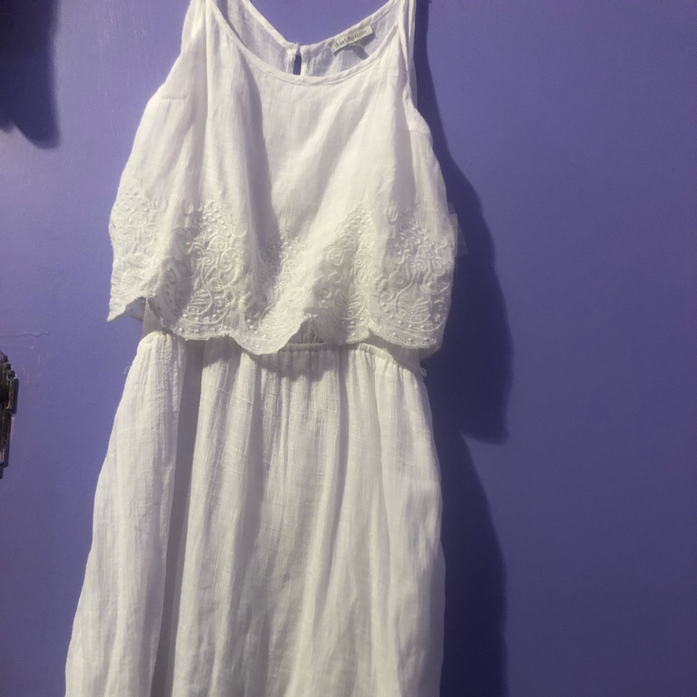 Beautiful white Charlotte Russe dress never worn
